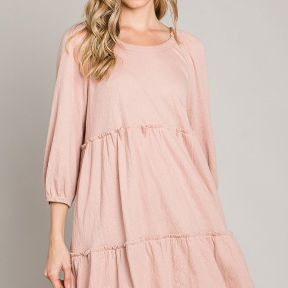 HEYSON Full Size Garment-Dyed Boat Neck Oversized Top